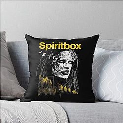 Best logo essential spiritbox Throw Pillow