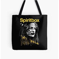 best Spiritbox logo essential All Over Print Tote Bag