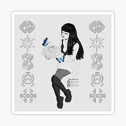 courtney and the spiritbox sticker