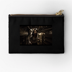 Split Movie character abducts three teenage girls Split Movie Zipper Pouches