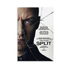 Split Movie Poster Canvas Art for Room Decor Wall Picture Living Room 20x30cm Unframe-style
