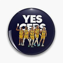 Yes Starter 5 Basketball Cartoon- KBIND5001 Pin
