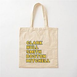 Indiana Fever Starting Lineup WNBA Clark Smith Boston Mitchell Cotton Tote Bag