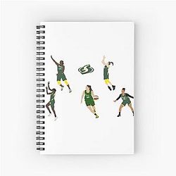 Seattle Storm Sticker Pack Spiral Notebook
