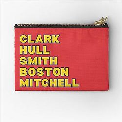 Indiana Fever Starting 5 WNBA Clark Smith Boston Mitchell basketball Pouch