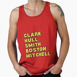Indiana Fever Starting Lineup WNBA Clark Smith Boston Mitchell basketball Tank Top