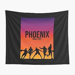 Phoenix Suns Finals Block Tapestry