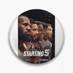 Starting 5 Merch Collection Starting 5 Pins