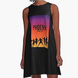 Phoenix Starting 5 Finals A-Line Dress