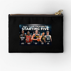 Starting 5 Merch Starting 5 Zipper Pouches