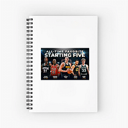 Starting 5 Merch Starting 5 Notebook