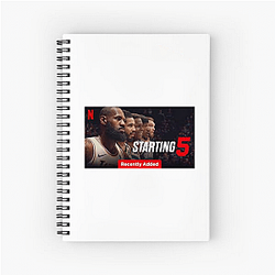 Starting 5 Merchandise For Fans Starting 5 Notebook