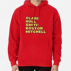 Indiana Fever Starting 5 WNBA Clark Smith Boston Mitchell basketball Pullover Hoodie