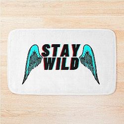 Ben Azelart Stay Wild Bath Mat