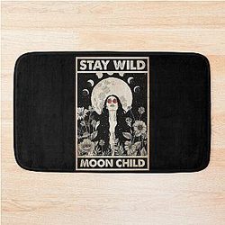 Stay Wild Moon Child Bath Mat