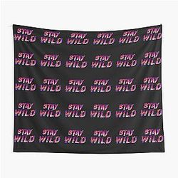 Stay Wild Ben Azelart Tapestry