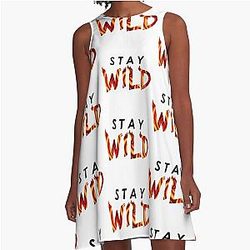 Stay A-Line Dress