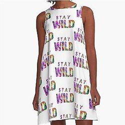 Stay Wild Ben Azelart Line Dress