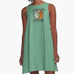 Stay Wild Moonchild A Line Dress
