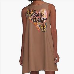 Stay Wild Monarch Butterfly Dress