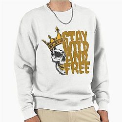 Stay Wild & Free New Design Pullover Sweatshirt