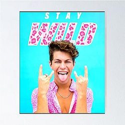 Ben Azelart Stay Wild Fire Poster