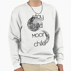 Stay Wild Moon Child Pullover Sweater