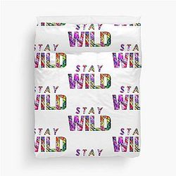 Stay Wild Ben Azelart Duvet