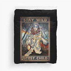 Stay Wild Gypsy Child Duvet Cover