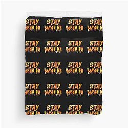 Stay Wild Ben Azelart Duvet Cover