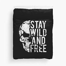 Stay Wild Free Duvet Cover