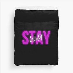 Ben Azelart Stay Wild Duvet Cover