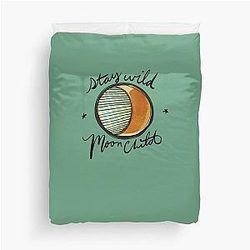 Stay Wild Moonchild Duvet Cover