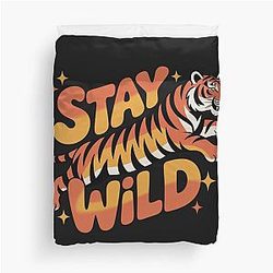 Wild Tiger Duvet Cover
