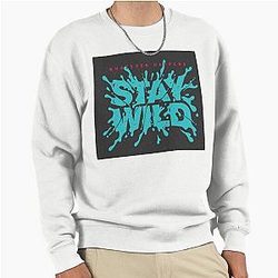 Stay Wild Lettering Sweatshirt