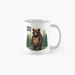 Animated Wild Bear Design Mug