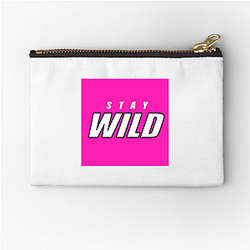 Stay Wild Merch For Fans Stay Wild Zipper Pouches