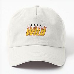 Ben Azelart Merch Stay Wild Fire Dad Hat