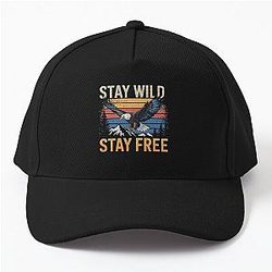 Stay wild, Baseball Cap