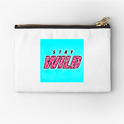 Stay Wild Fan Art Stay Wild Zipper Pouches