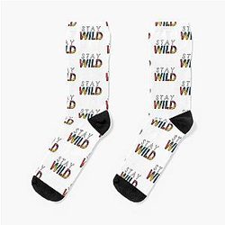 Stay Wild Ben Azelart Socks