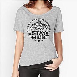 Stay Wild Relaxed Fit T-Shirt