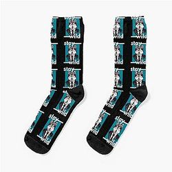 Stay Wild Business Wolf Socks