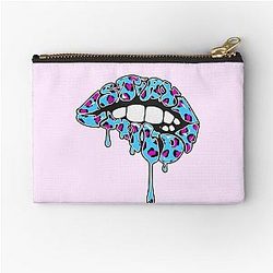 Ben Azelart New Stay Wild Lip Zipper Pouch