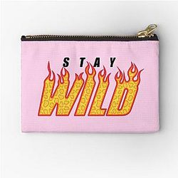 Stay Wild Fire Ben Azelart Pouch