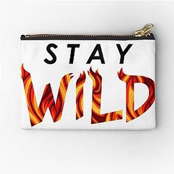 Stay Wild Zipper Pouch