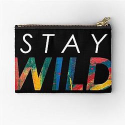 Stay Wild Ben Azelart Pouch