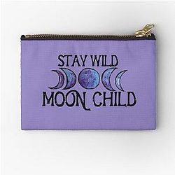Wild Moon Child Zipper Pouch