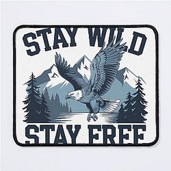 Stay Wild Mouse Pad