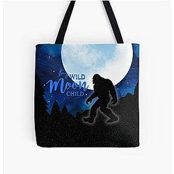Stay Wild Bigfoot Tote Bag